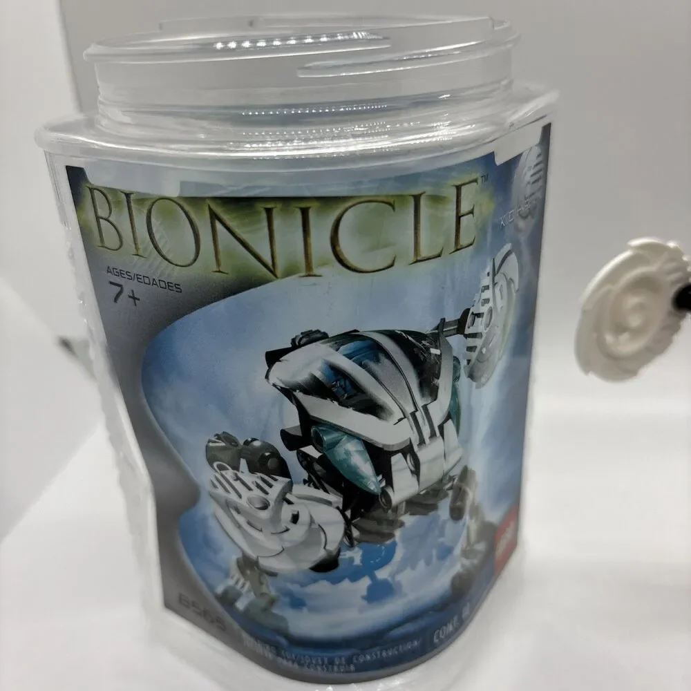 LEGO BIONICLE: Kohrak (8565) Complete, instructions and canister
